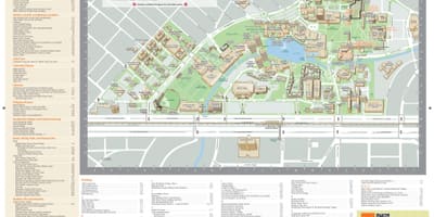 迈阿密大学校园地图